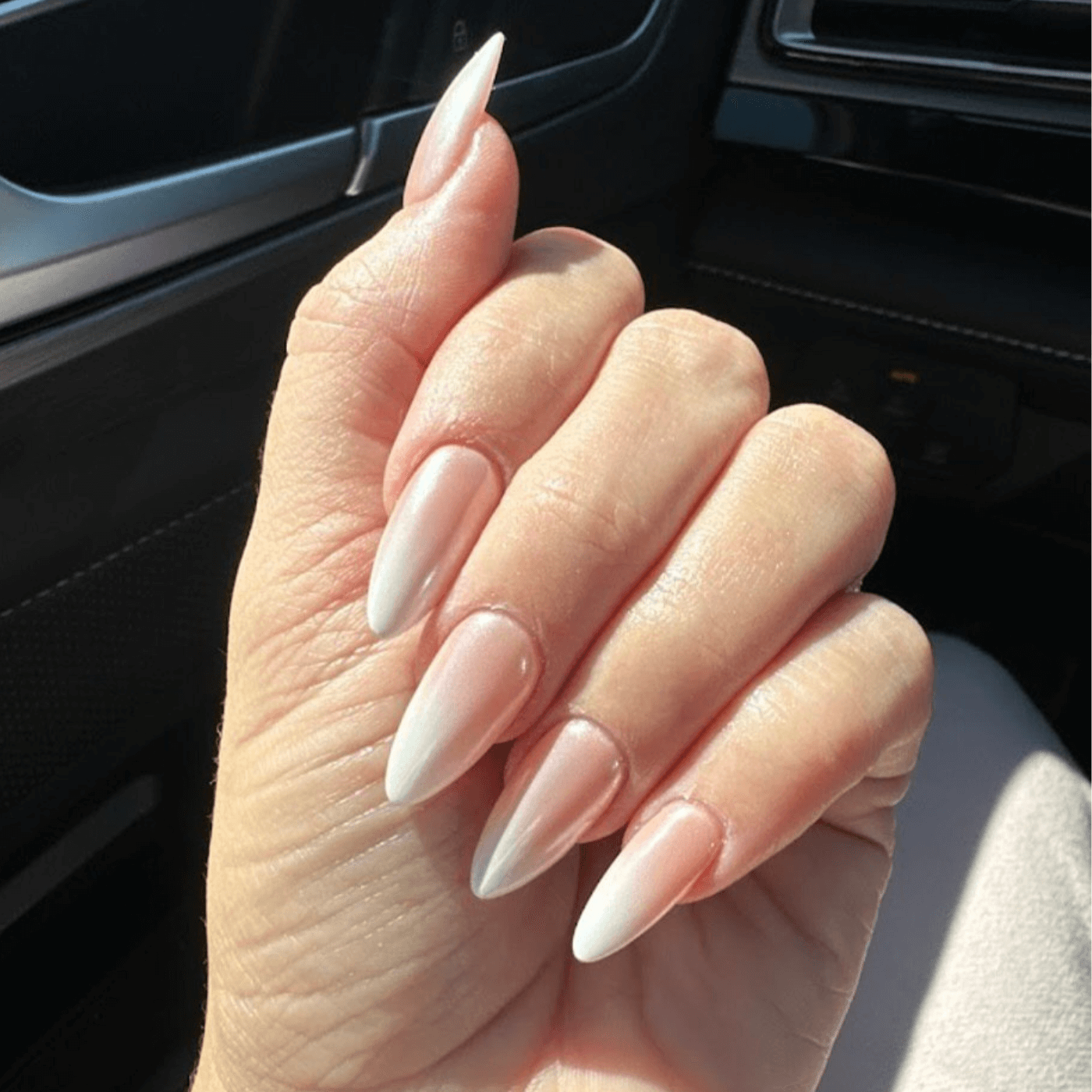 Nude Ombre Nails