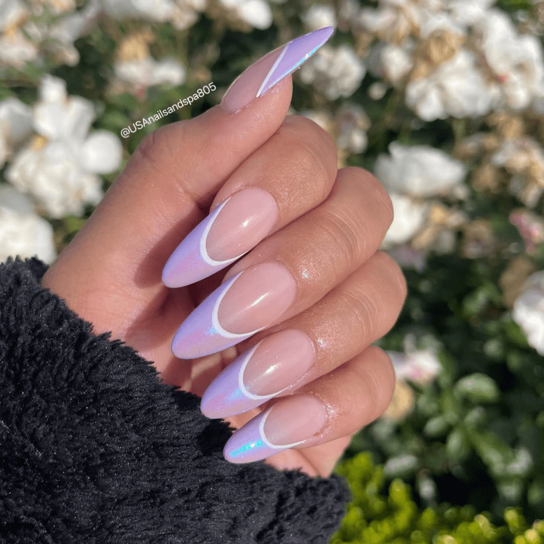  Simple but elegant nail art