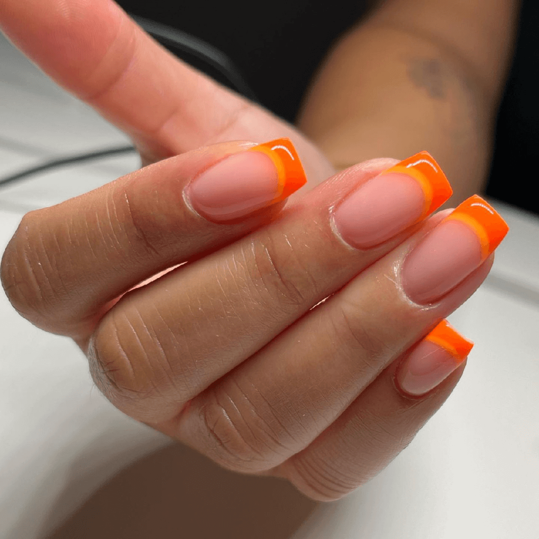 Spring french nails