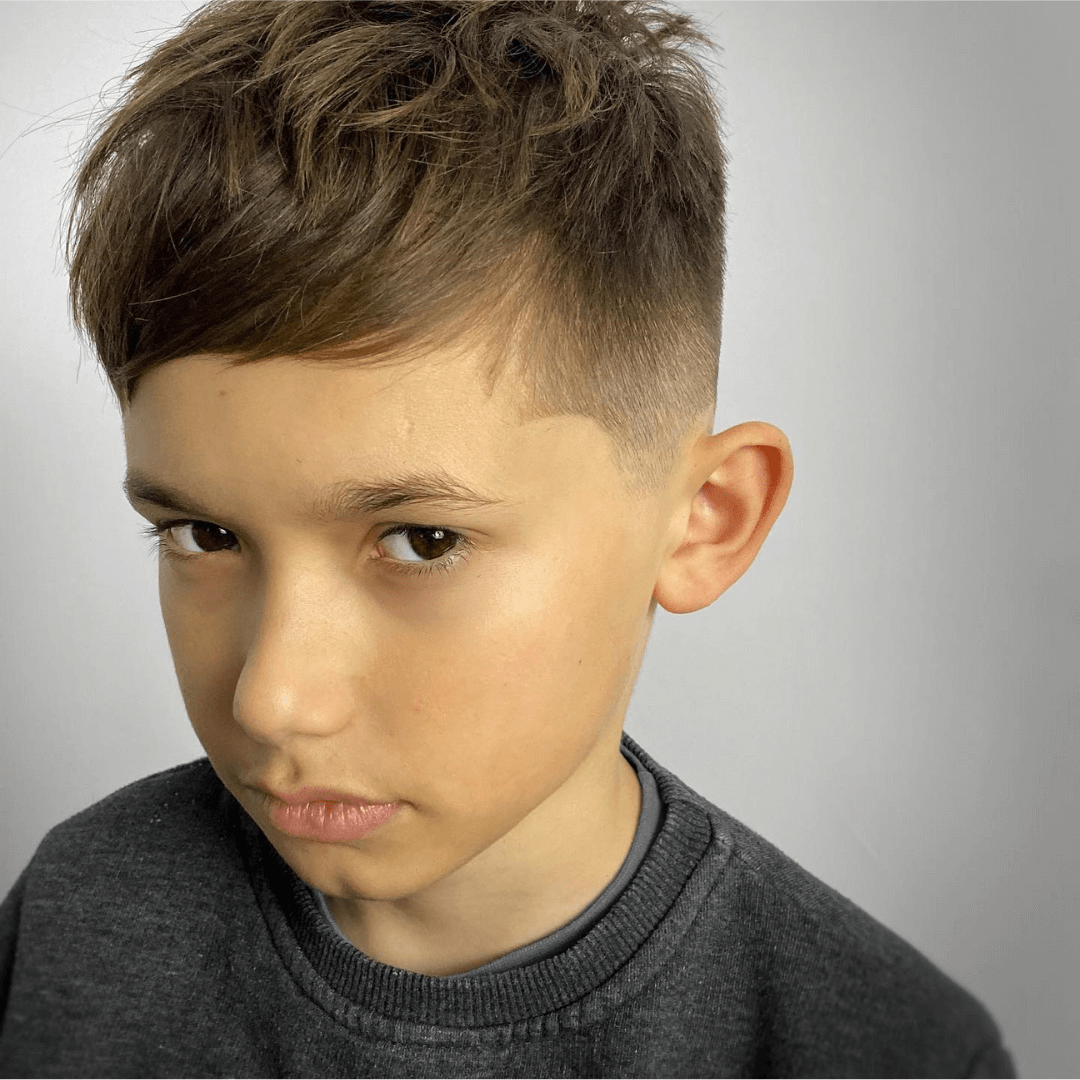 55 Cool Haircuts For Kids To Get in 2024 | Boys fade haircut, Cool kids  haircuts, Kids hair cuts