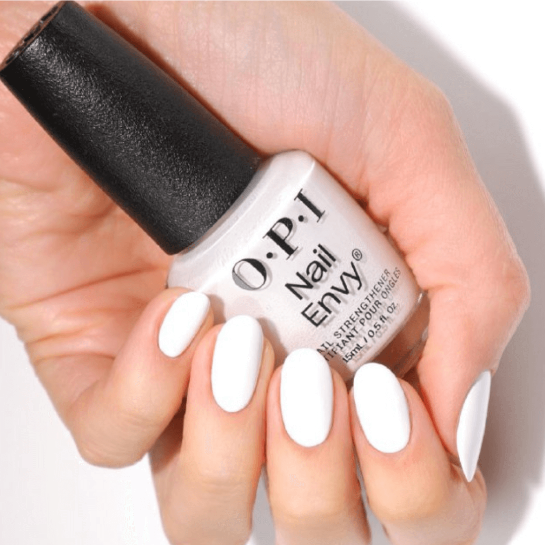 White Matte Nails