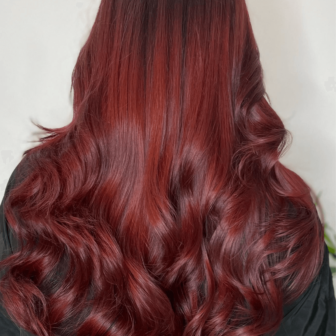 Balayage rojo