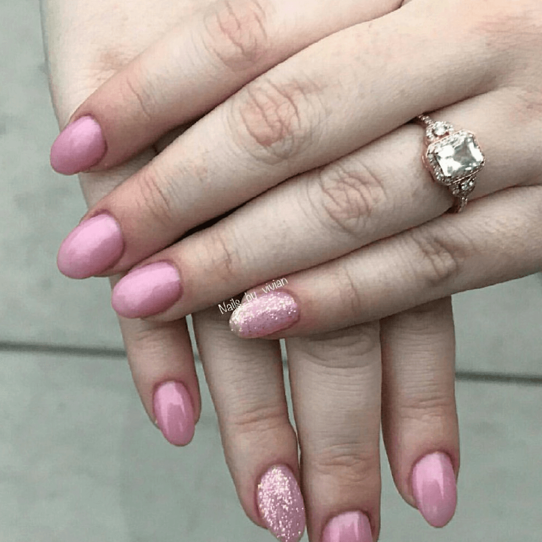 Square oval nails