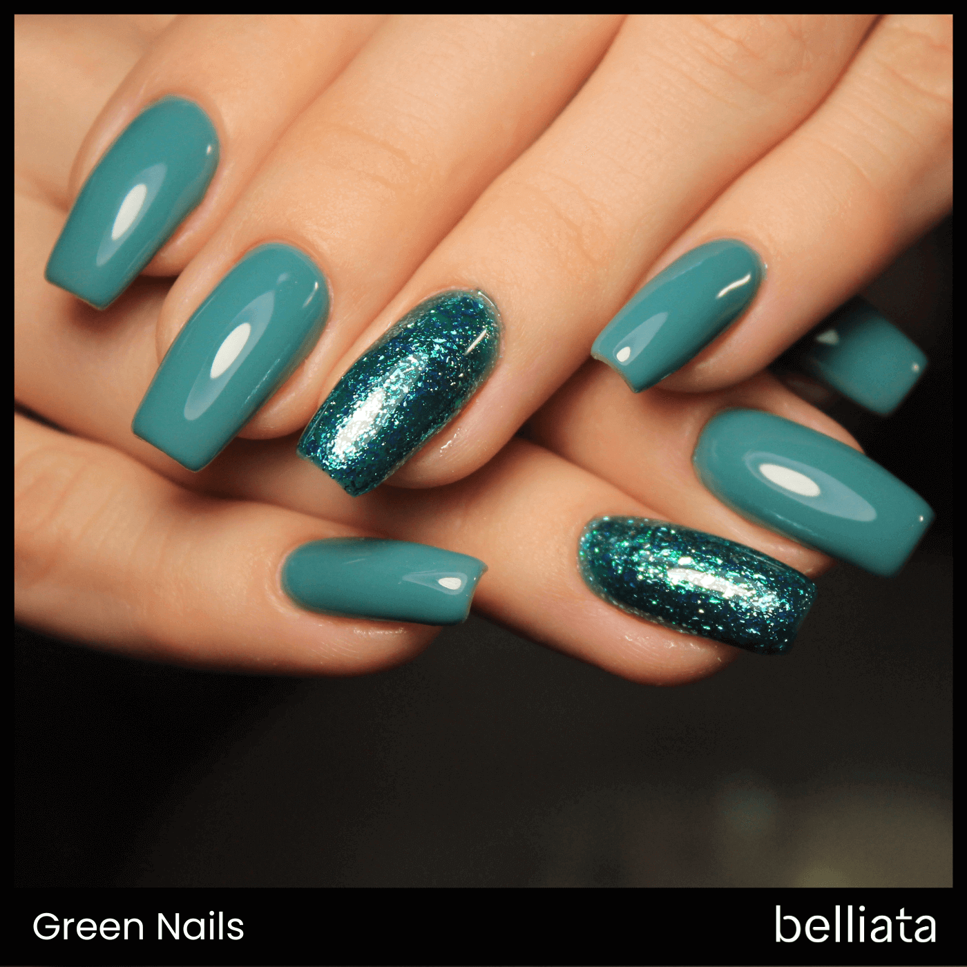 Green nails ideas 2024