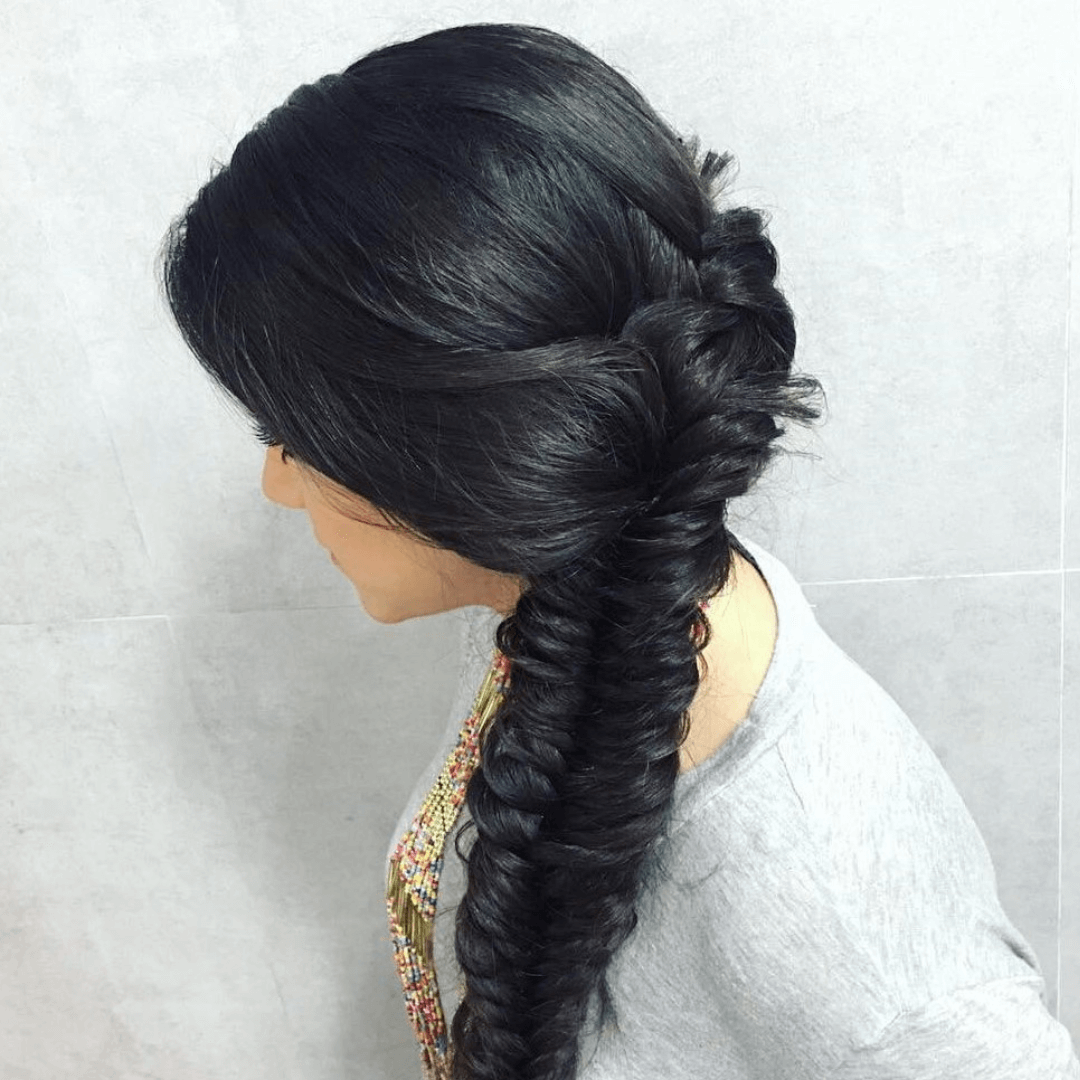 Fishtail braid