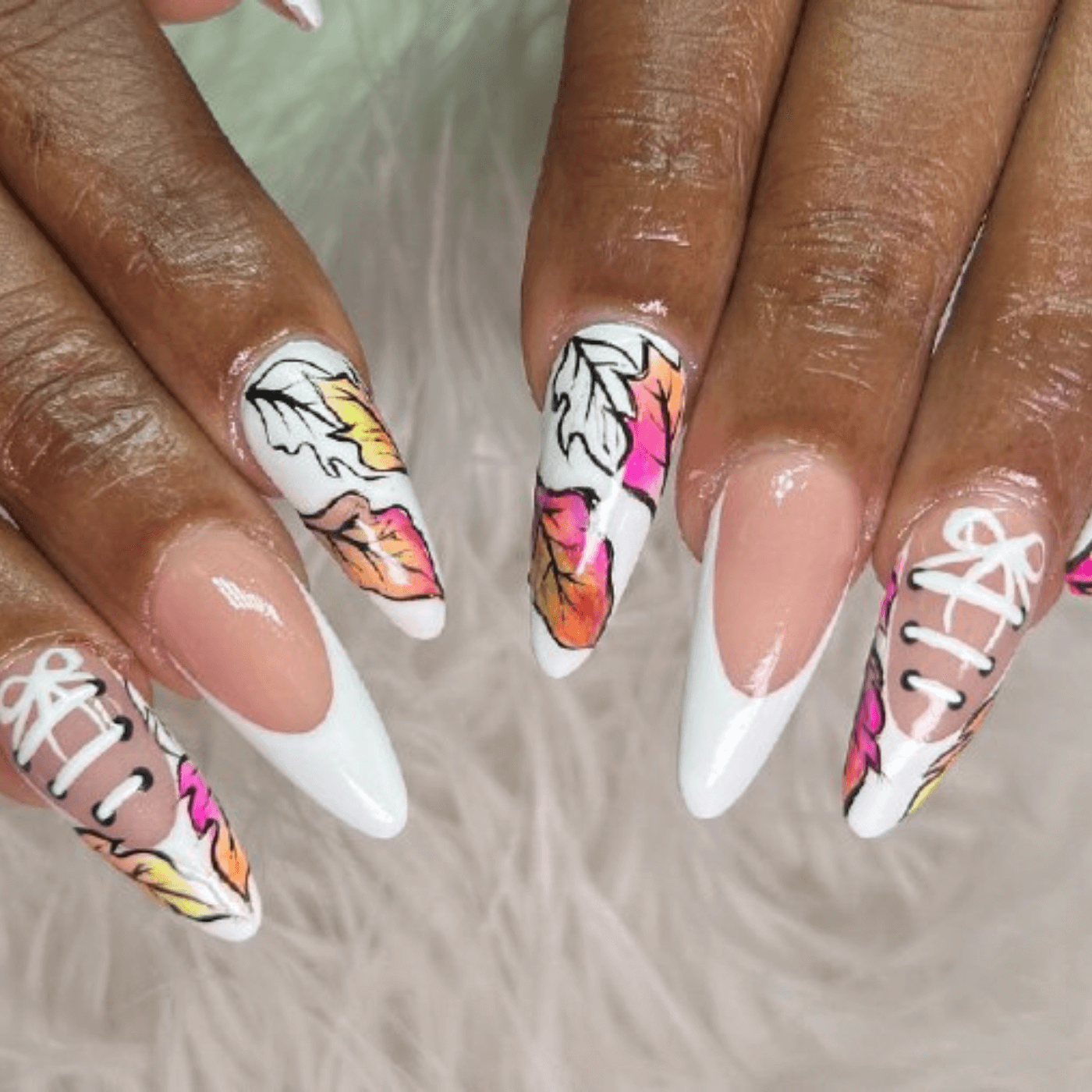 Long Oval Nails