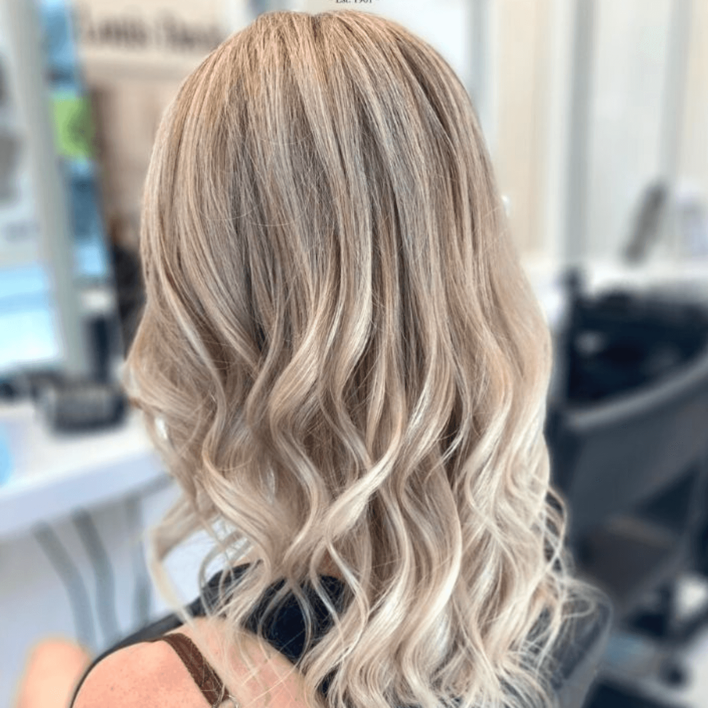 Ombre Blond Do Ramion