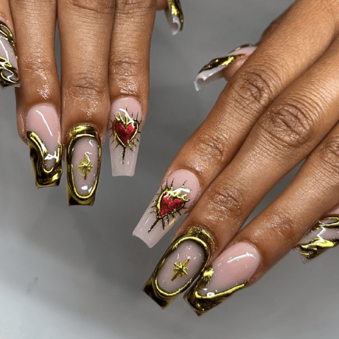 Gold Nail Ideas