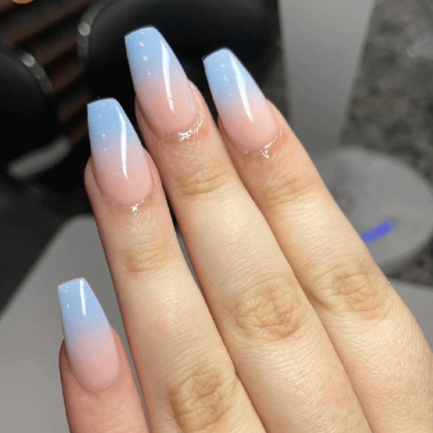 Ombre Acrylic Nails