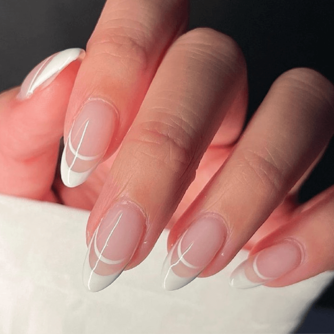 Manicura Francesa Doble