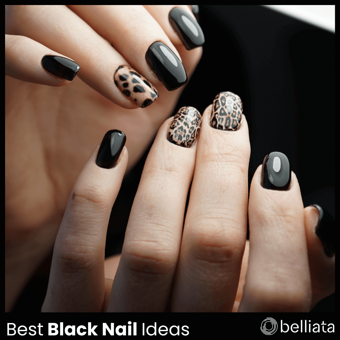 Black nail ideas 2024